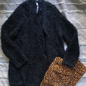 Fuzzy Cardigan